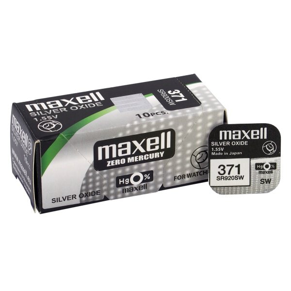 371 MAXELL (SR920SW) Bat. | BMVI378