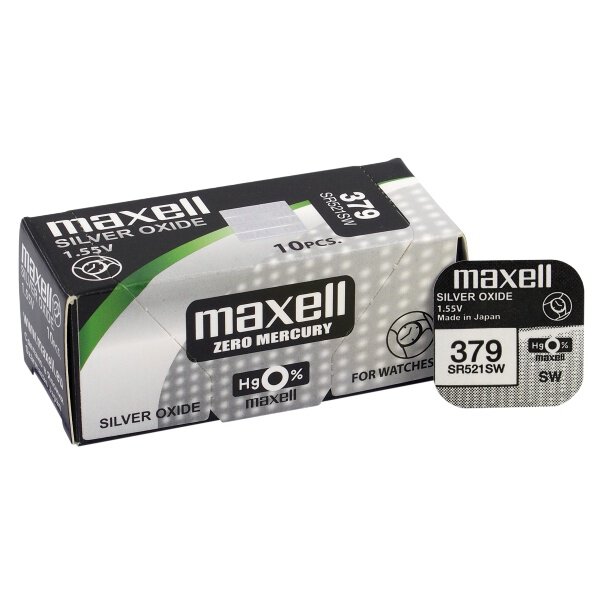379 MAXELL (SR521SW) Baterija (BMVI384) |