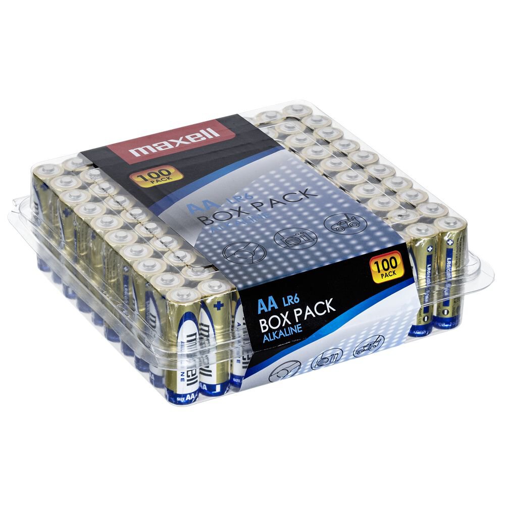 LR6 100PAK (10x10T) Maxell (BMVILR6K100) |