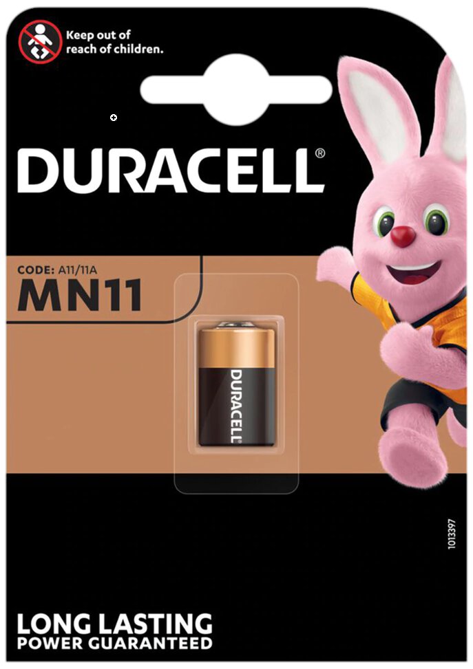 Duracell MN 11 Blistera iepakojumā 1gb