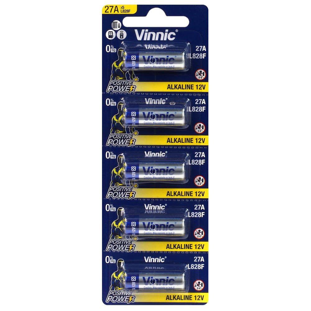 27A baterijas Vinnic Alkaline L828 /