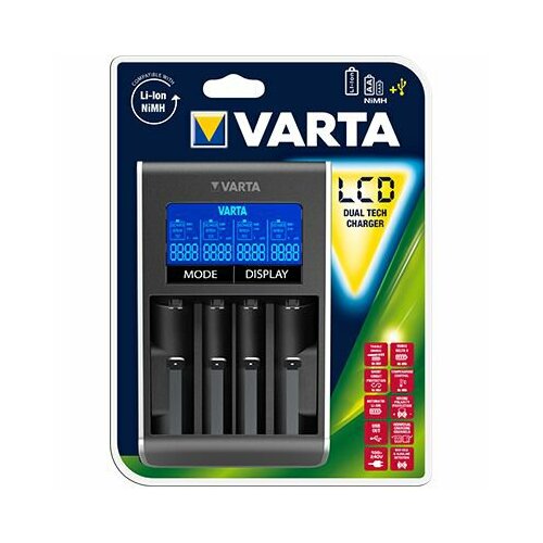 Varta LCD DUAL TECH CHARGER 57676