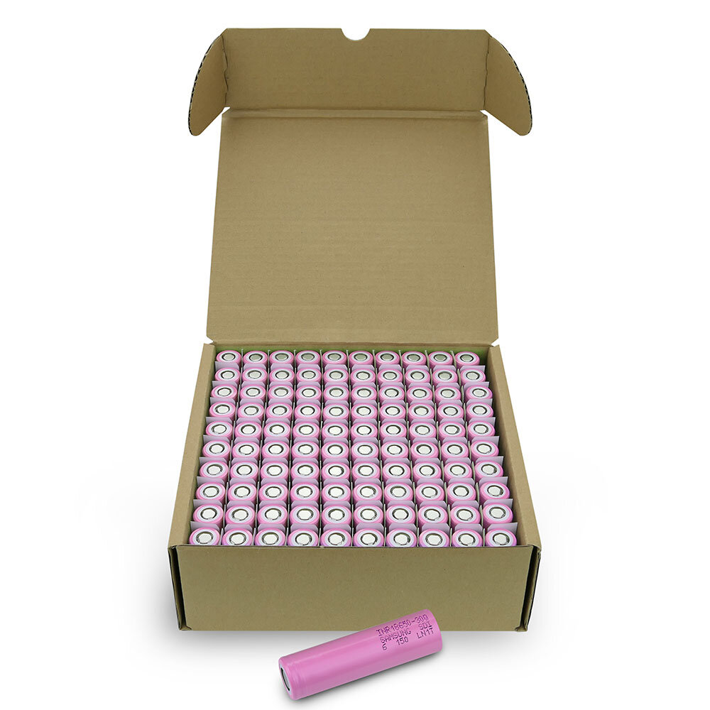 100x 18650 li-ion SAMSUNG INR18650-30Q* (LAXXAK033BOX)