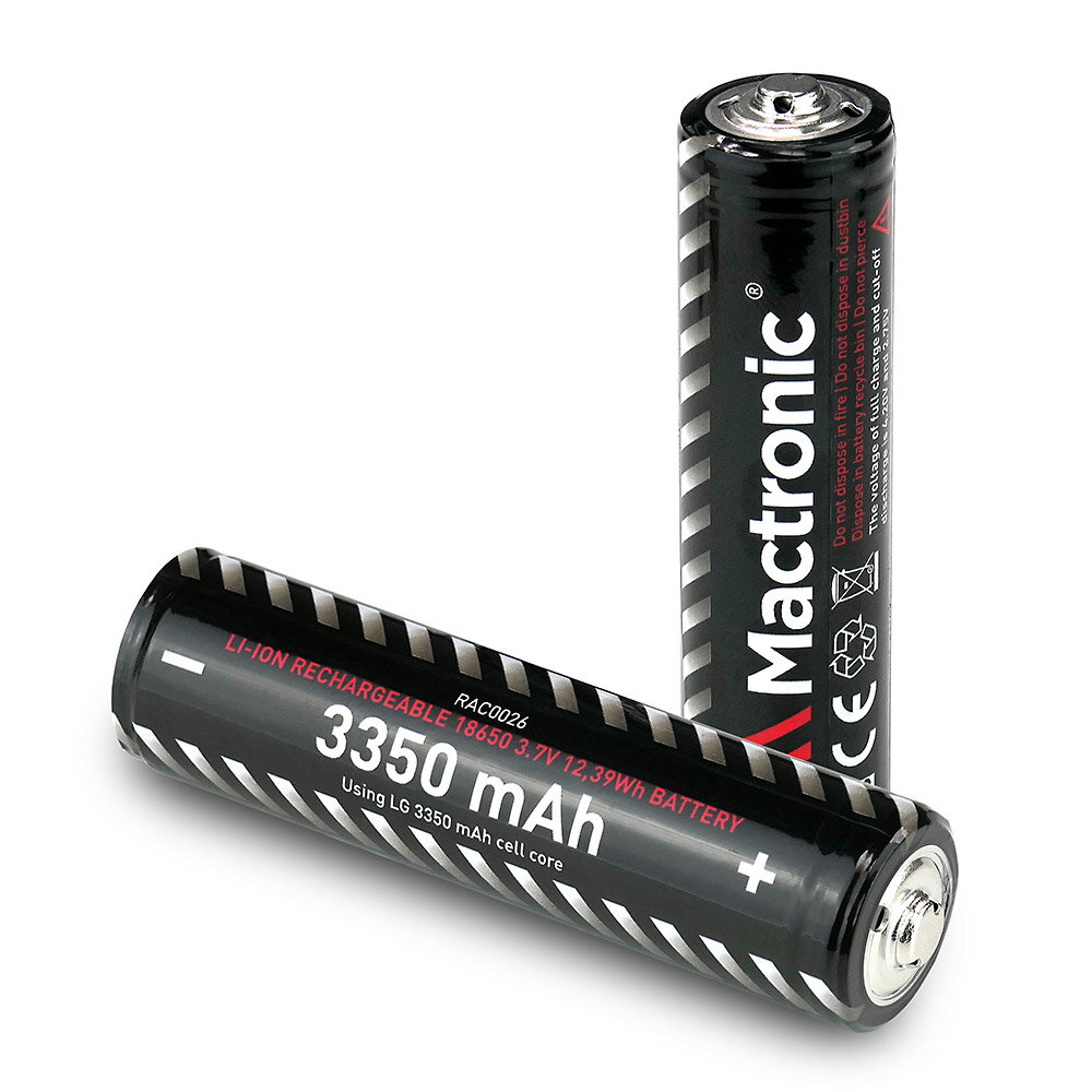 Akumulator zabezp. Mactronic 18650 3350mAh box