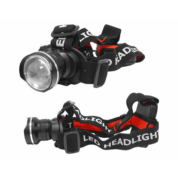 TIROSS Galvas lukturis 9W LED, 3xAAA(R3)