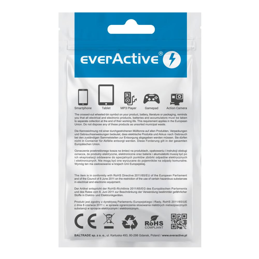 EverActive™ Kabelis USB-C 100W | Quick