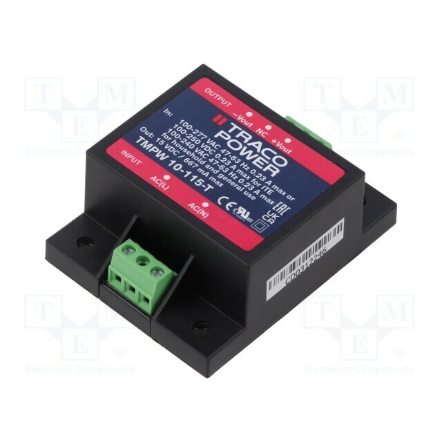TRACO POWER Power supply: switching; for