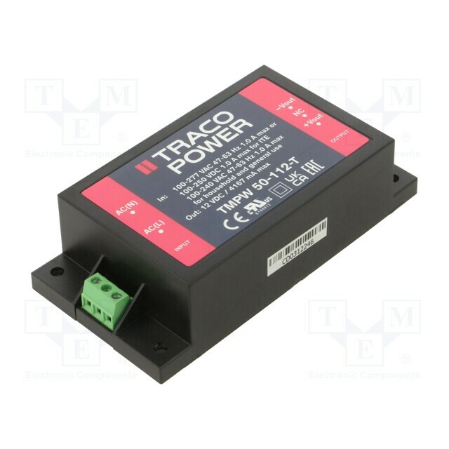 TRACO POWER Power supply: switching; for