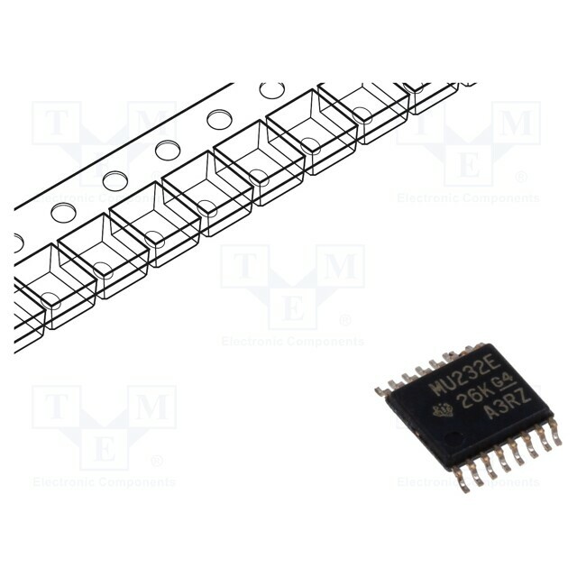 TEXAS INSTRUMENTS IC: interface; receiver,line