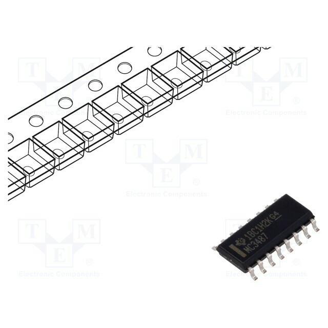 TEXAS INSTRUMENTS IC: interface; line driver