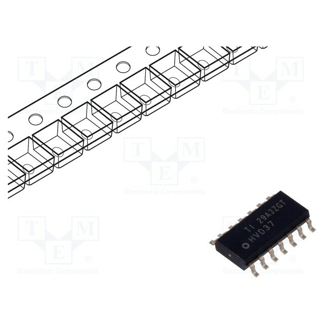 TEXAS INSTRUMENTS IC: interface; receiver,driver