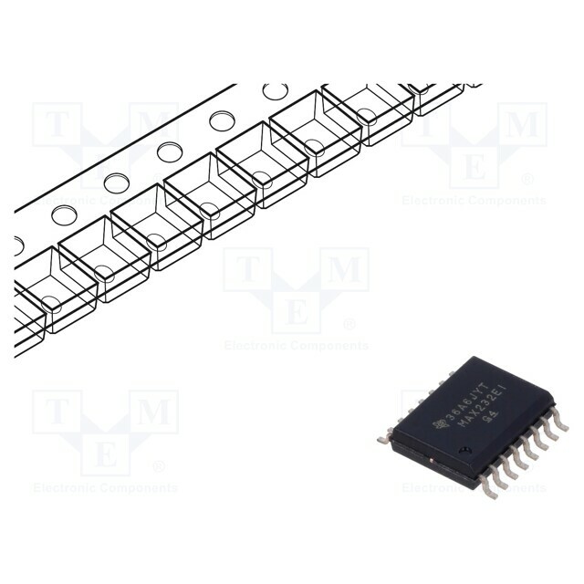 TEXAS INSTRUMENTS IC: interface; receiver,line