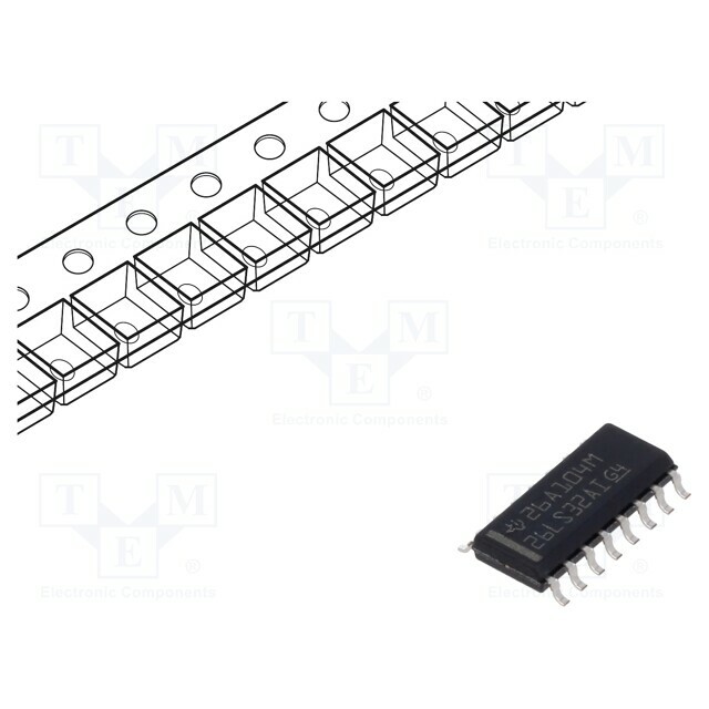 TEXAS INSTRUMENTS IC: interface; line receiver