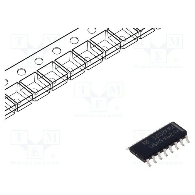 TEXAS INSTRUMENTS IC: interface; receiver,line