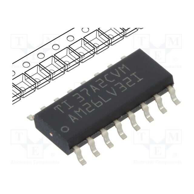 TEXAS INSTRUMENTS IC: interface; line receiver
