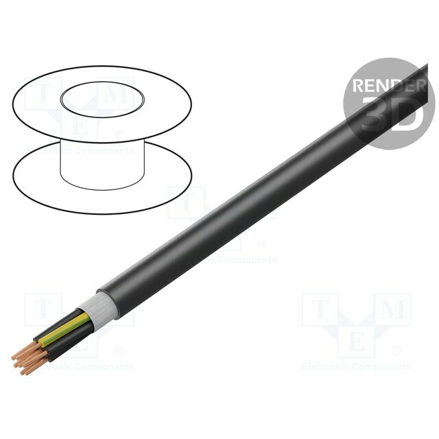 LAPP Wire: control cable; 3G1.5mm2