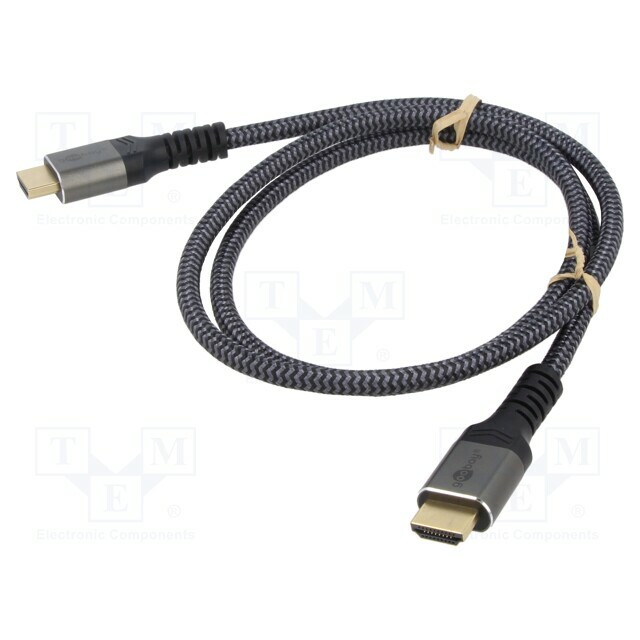 Cable; DisplayPort plug,HDMI plug; PVC