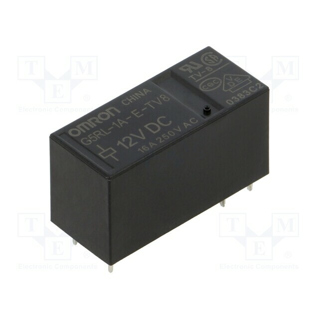 OMRON Electronic Components Relay: electromagnetic; Ucoil: