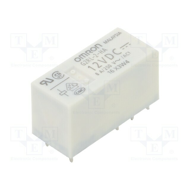 OMRON Electronic Components Relay: electromagnetic; Ucoil:
