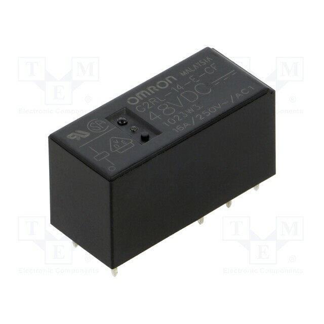 OMRON Electronic Components Relay: electromagnetic; Ucoil: