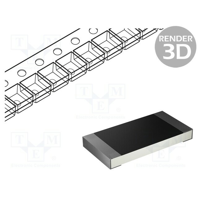 VIKING Resistor: metal film; 6.8Ω