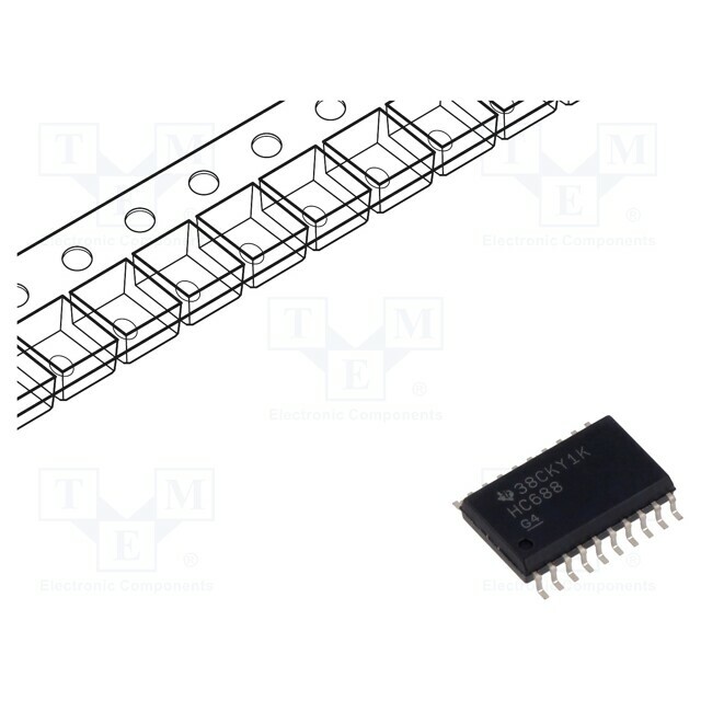 TEXAS INSTRUMENTS IC: digital; 8bit,comparator