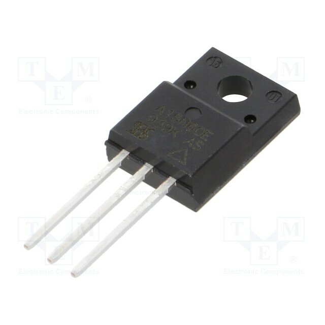 VISHAY Transistor: N-MOSFET; unipolar; 600V; 9
