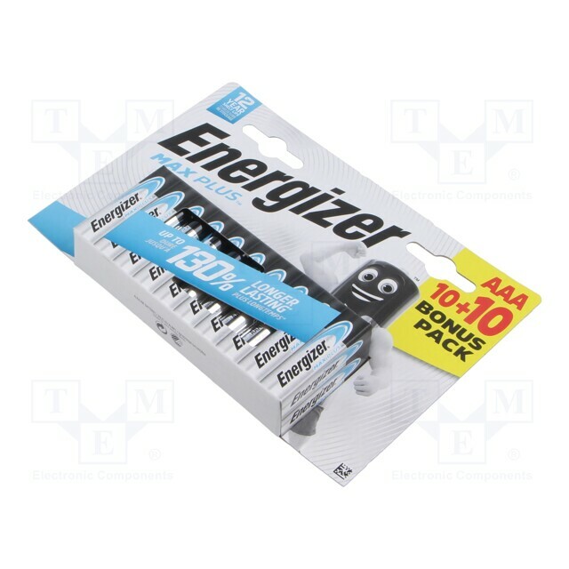 ENERGIZER Battery: alkaline; AAA; 1.5V