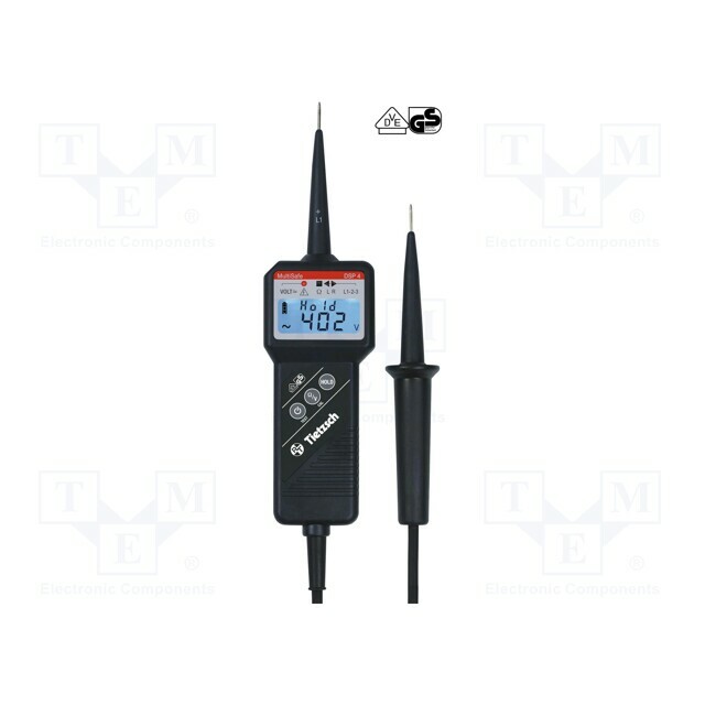 TIETZSCH Tester: electrical; LCD; VAC: 24÷1000V