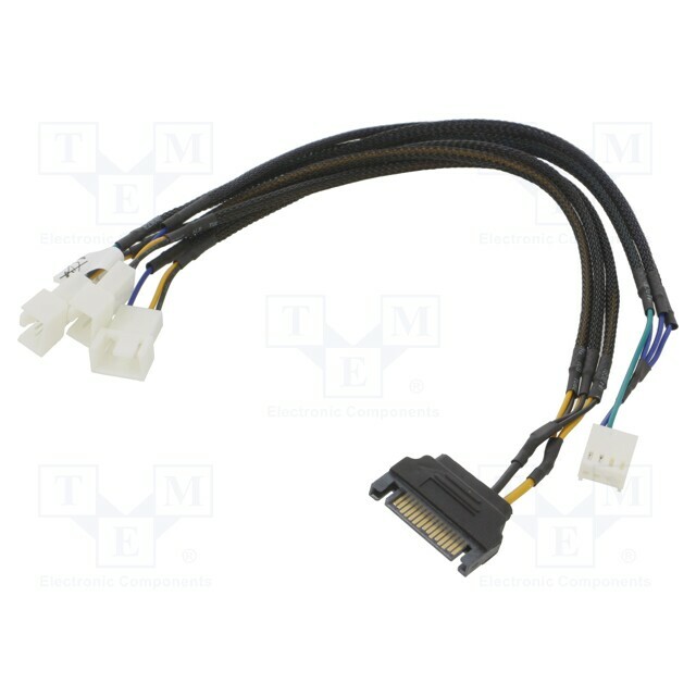 Akasa Wire: for fan supplying; Plug:
