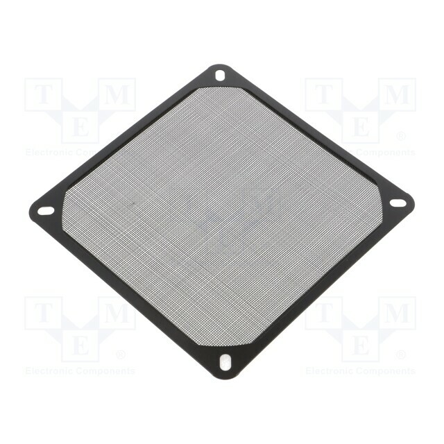Filter; aluminium; Akasa; 1pcs; Ø140mm; black