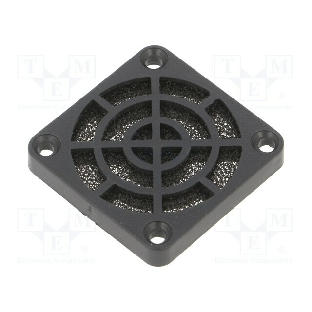 Filter; plastic; Akasa; 1set; Ø40mm; black