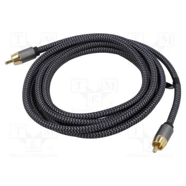Cable; RCA plug,both sides; 5m