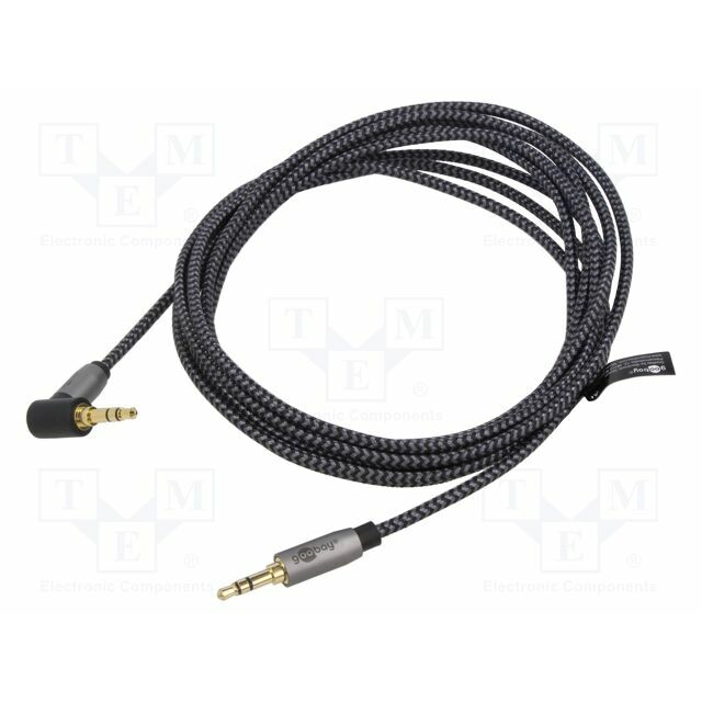 Cable; Jack 3.5mm 3pin plug