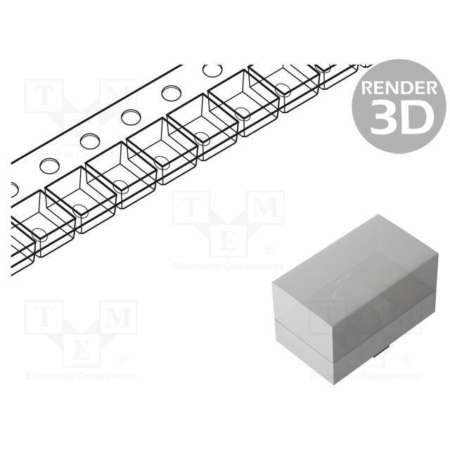 Inolux LED; white; SMD; 600mcd; 130°