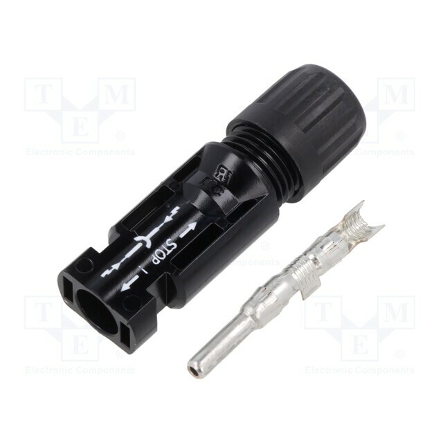 STAUBLI Connector: solar; plug; male; MC4