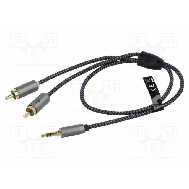 Cable; Jack 3.5mm 3pin plug