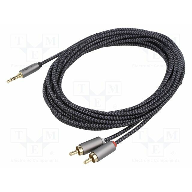 Cable; Jack 3.5mm 3pin plug