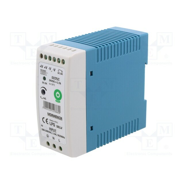 Power supply: switching; for DIN rail