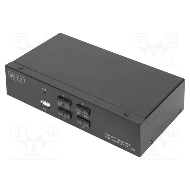 DIGITUS KVM switch; 4K,Dolby-True HD