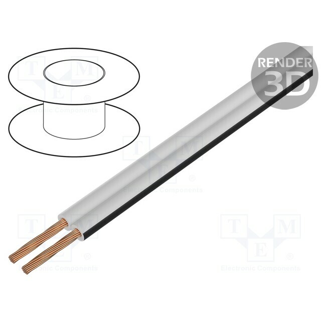 SIMECH Wire: loudspeaker cable; TLYp; 2x2