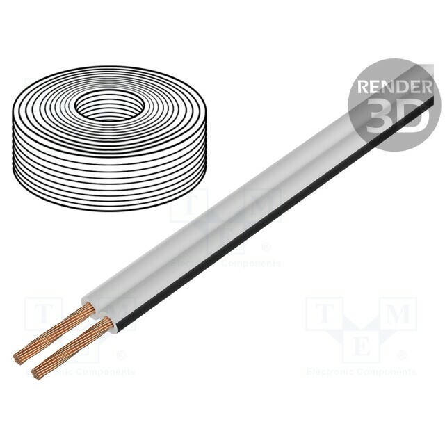 SIMECH Wire: loudspeaker cable; TLYp; 2x1mm2
