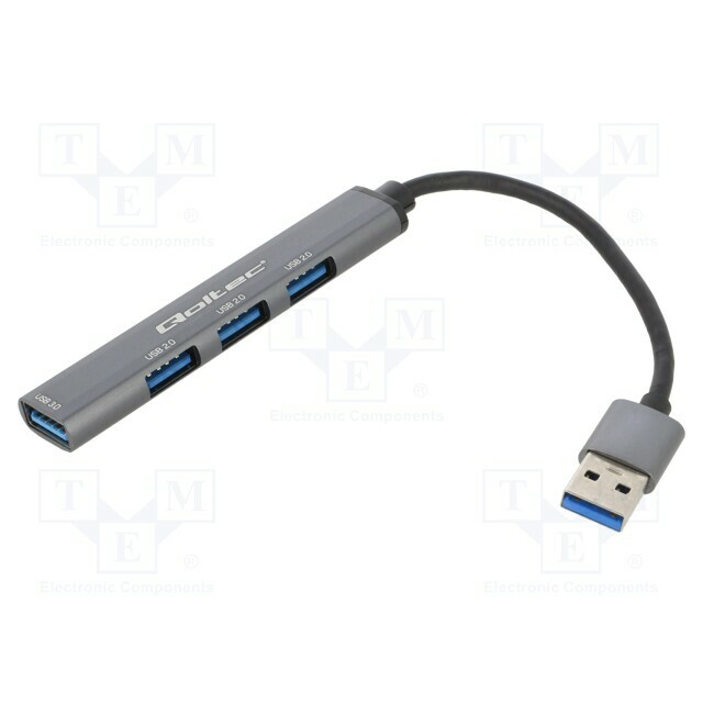 Hub USB; USB A socket x4
