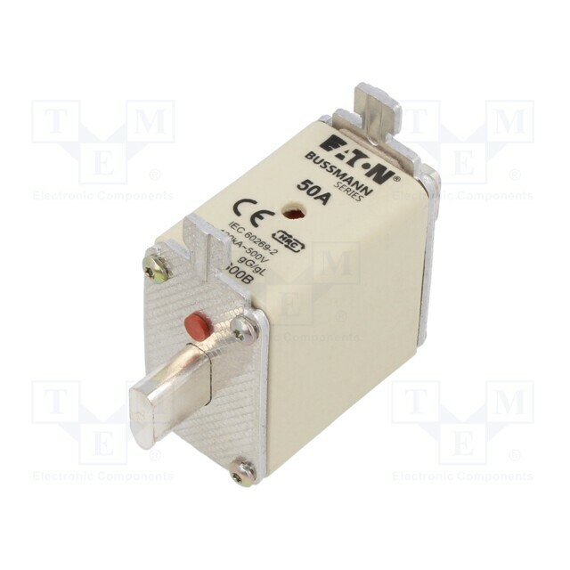 BUSSMANN Fuse: fuse; NH00; industrial; 50A