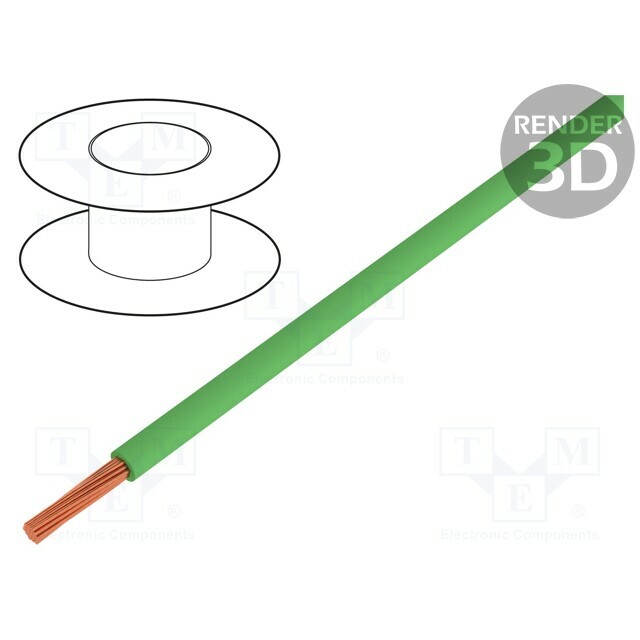 HELU Wire; H07V2-K; stranded; Cu; 4mm2