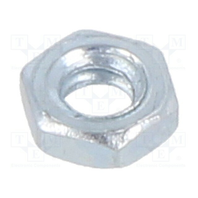 KEYSTONE Nut; hexagonal; UNC 4-40; steel