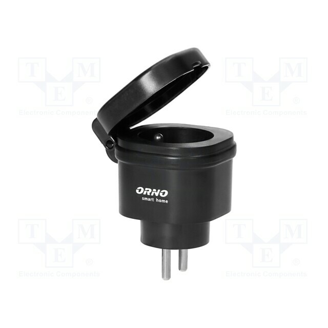 ORNO Power socket; plug-in; 230VAC; IP44