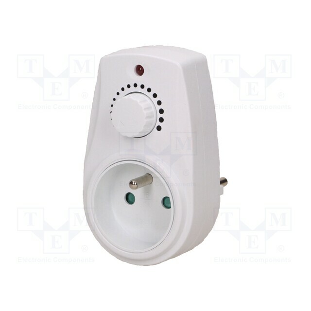 ORNO Dimmer; plug-in; 230VAC; white; 280W