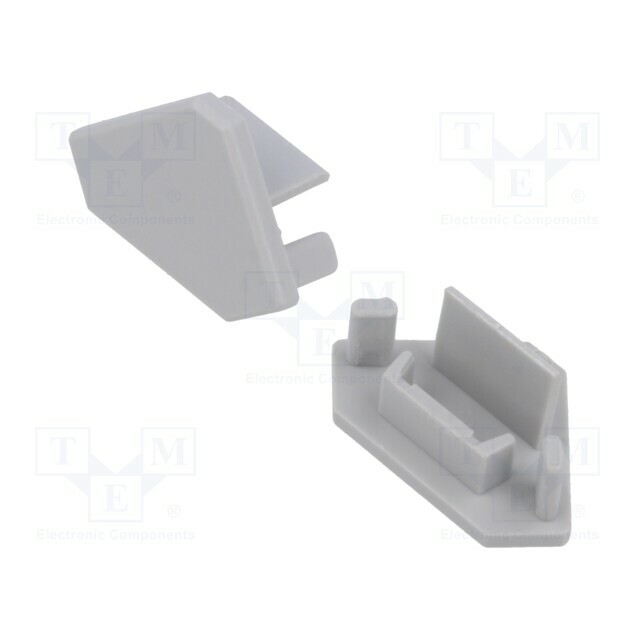 KLUŚ Cap for LED profiles; grey