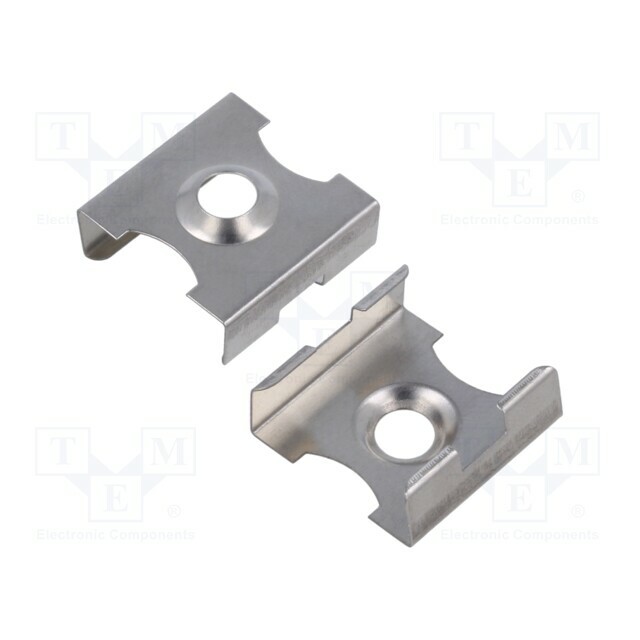 KLUŚ Holder; silver; 45-STN; stainless steel